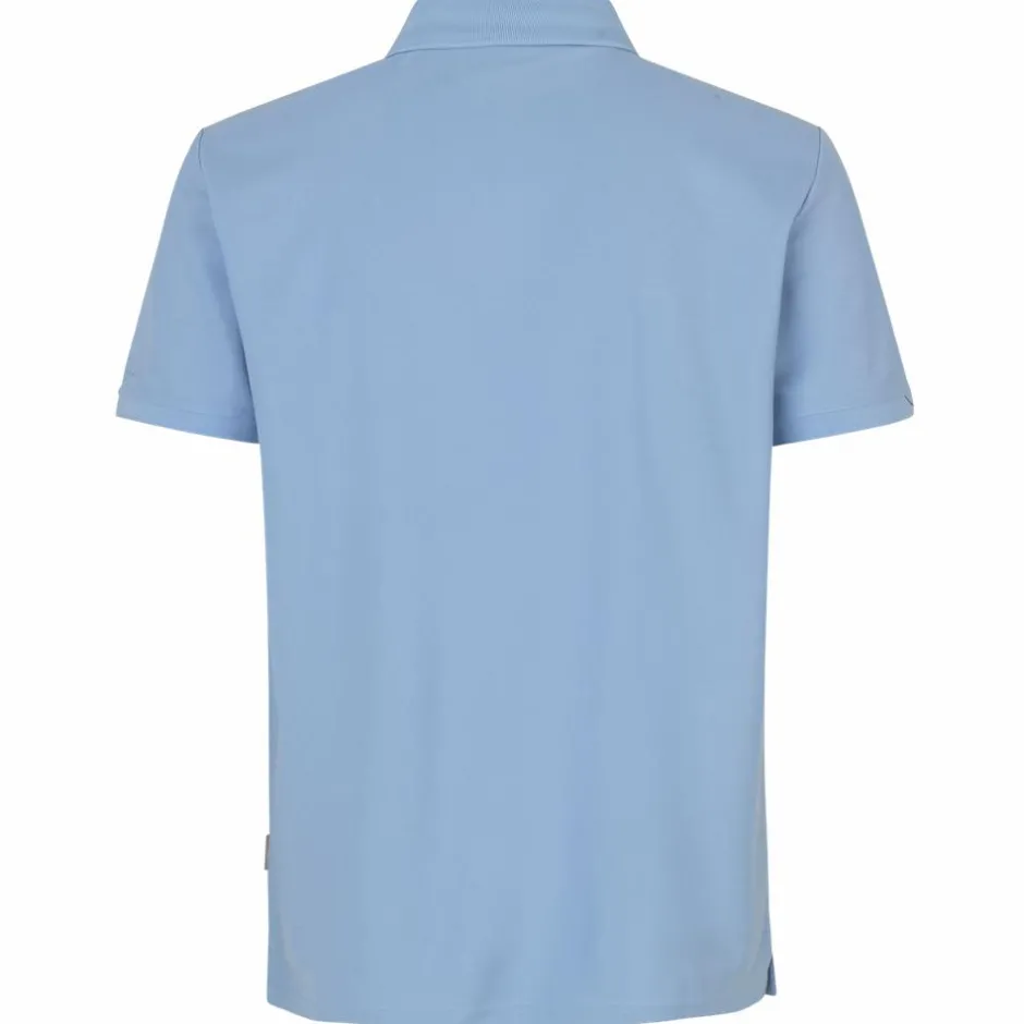 Clearance GEYSER by ID Herre Polo - Lyseblå