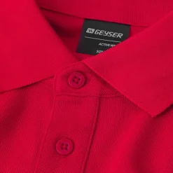 Discount GEYSER by ID Herre Polo - Rød