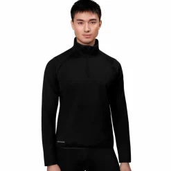 Outlet GEYSER by ID Herre Træningsjakke m. stretch - Sort