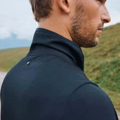 Outlet GEYSER by ID Herre Træningsjakke m. stretch - Sort