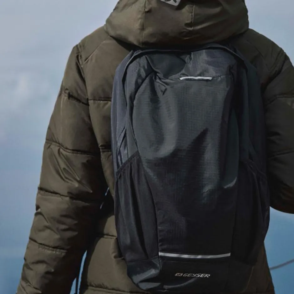 GEYSER by ID Unisex Rygsæk m. BIONIC-FINISH® ECO coating - Sort