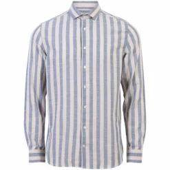 Online Gnious Herre Skjorte - Blue Wind