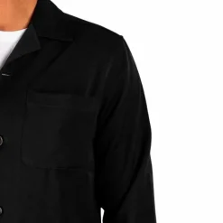 Clearance Gnious Herre Skjorte Jakke - Black