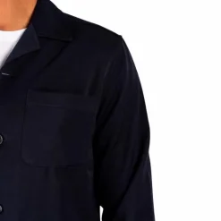 Clearance Gnious Herre Skjorte Jakke - Night Navy