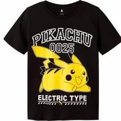 Outlet Guppy Alex Pokémon Pikachu Børne T-shirt - Black