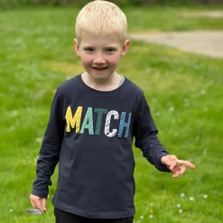 Discount Guppy Doran Drenge Langærmet t-shirt - Dark Sapphire