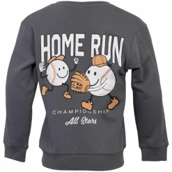 Outlet Guppy Filku Børne Sweatshirt - Lava Smoke