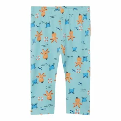 Clearance Guppy Hoati Drenge Leggings - Canal Blue