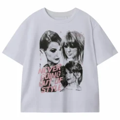 Outlet Guppy Krira Taylor Swift Pige T-shirt - Bright White