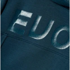 Clearance Guppy Largas Børne Hættetrøje - Midnight Navy