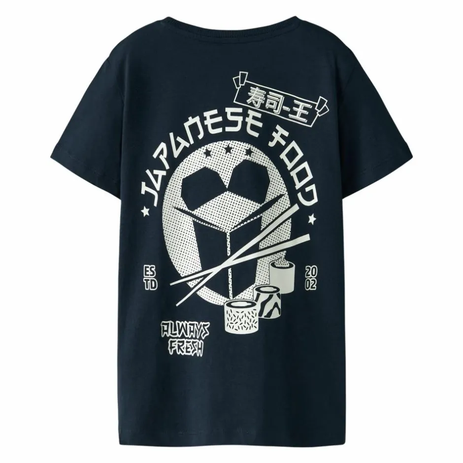 Outlet Guppy Leo Børne T-shirt - Dark Sapphire