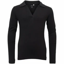 Online Guppy Lodimas Pige Bluse - Black