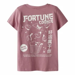 Outlet Guppy Luna Pige T-shirt - Foxglove