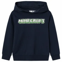Hot Guppy Minecraft Børne Sweatshirt - Dark Sapphire