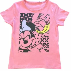 Clearance Guppy Minnie Mouse & Anderssine Pige T-shirt - Cashmere Rose/Minnie