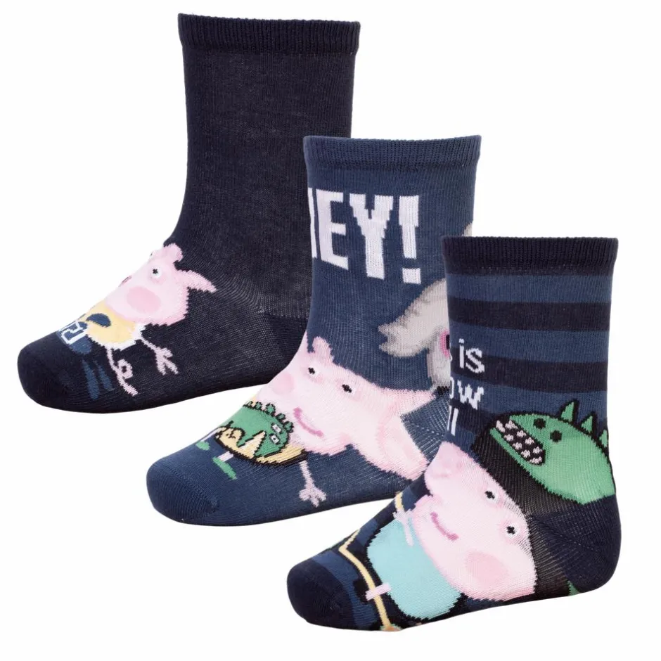 Best Guppy Mori Gurli Gris Børne Strømper - Dark Sapphire