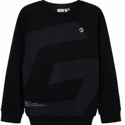 Clearance Guppy Motito Børne Sweatshirt - Black