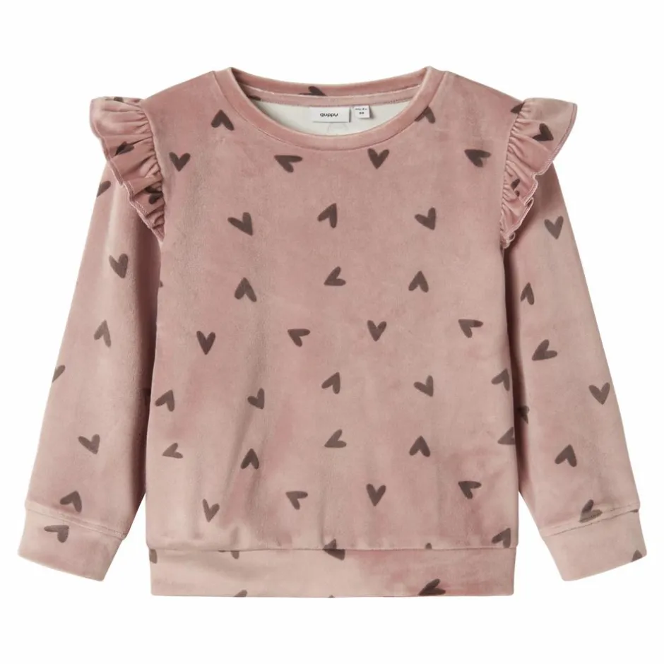Hot Guppy Odine Pige Bluse - Woodrose