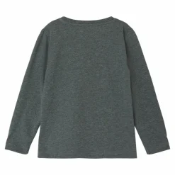 Outlet Guppy Raniel Drenge Langærmet t-shirt - Dark Grey Melange