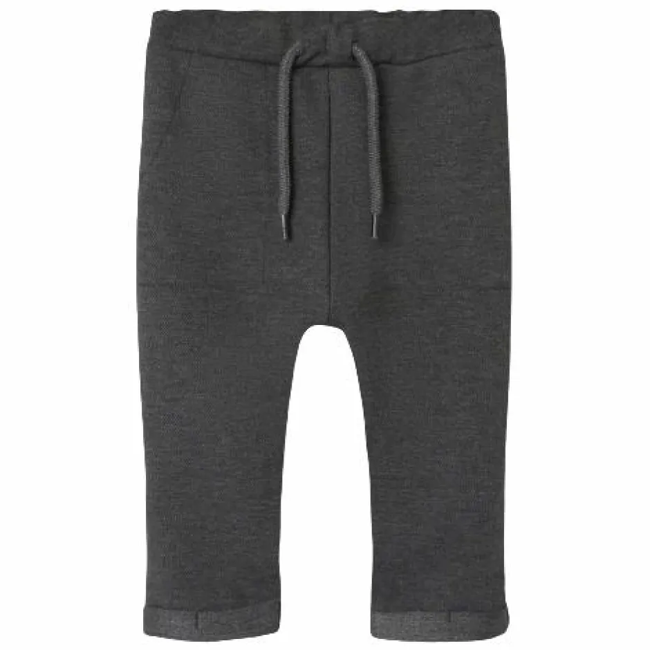 New Guppy Rig Drenge Bukser - Dark Grey Melange