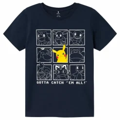 Online Guppy River POKÉMON Børne T-shirt - Dark Sapphire