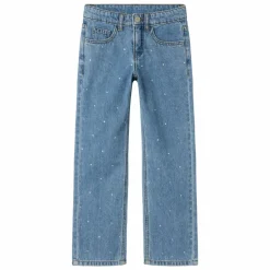 Online Guppy Rose Pige Jeans - Medium Blue Denim