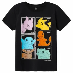Online Guppy Ryan POKÉMON Børne T-shirt - Black