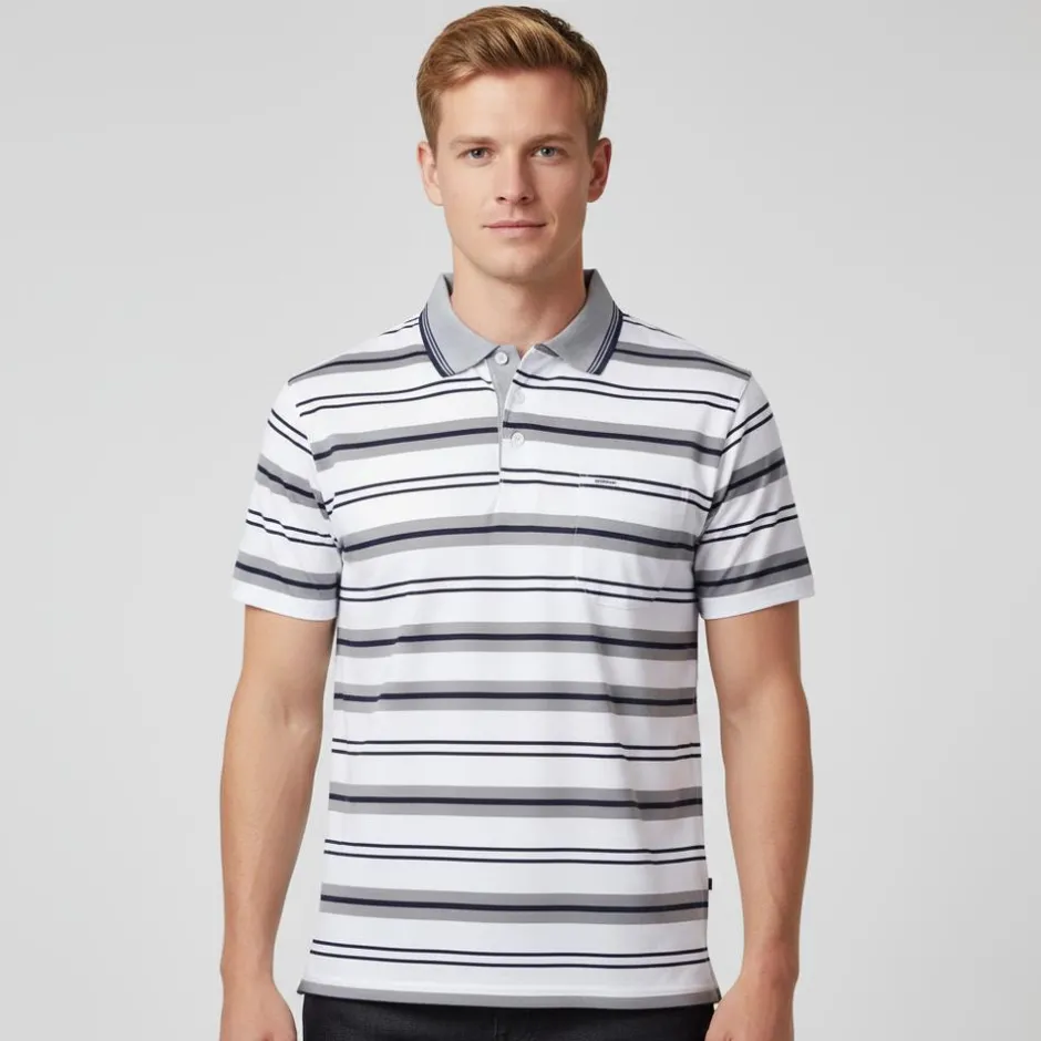 Clearance NN Herre Polo - Grå