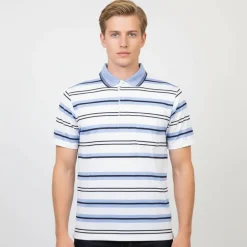 Hot NN Herre Polo - Lyseblå