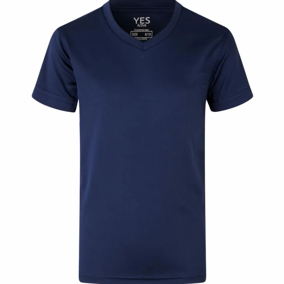 Online ID Active Børne Trænings t-shirt - Mørk Kongeblå