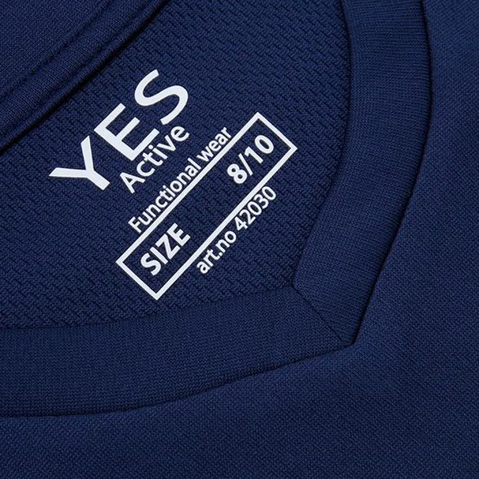 Online ID Active Børne Trænings t-shirt - Mørk Kongeblå