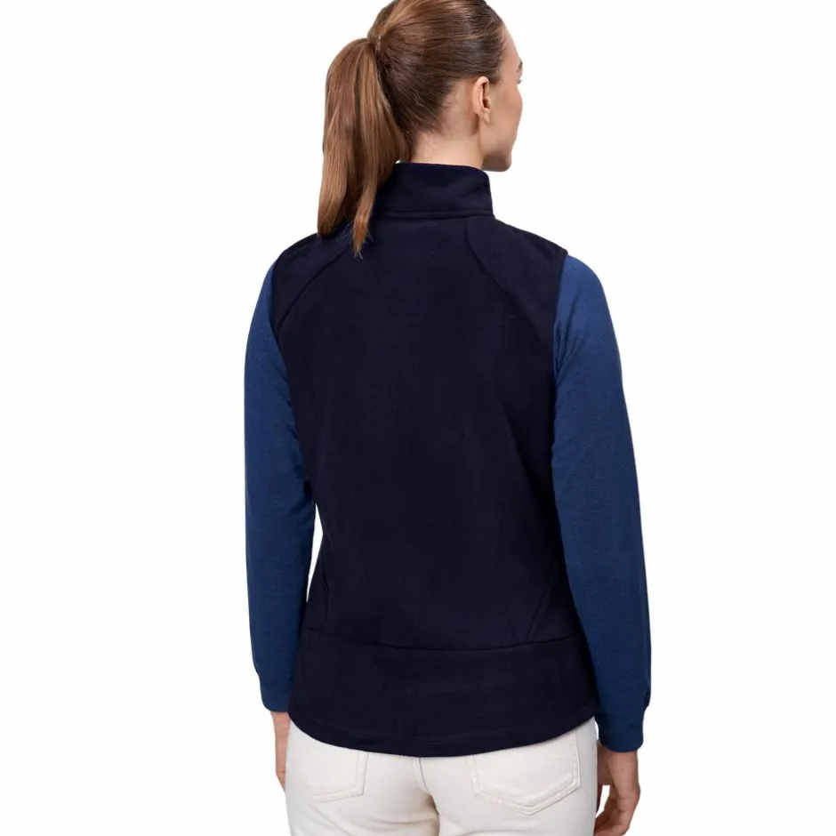 Hot ID Active Dame Vest m. fleece - Navy