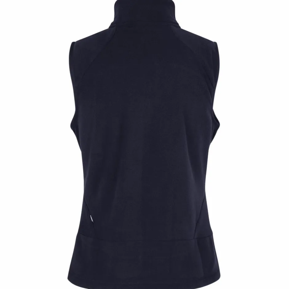 Hot ID Active Dame Vest m. fleece - Navy
