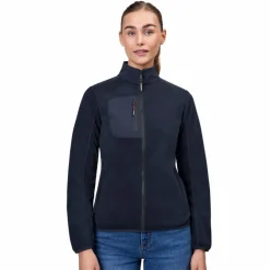 ID Bonded Dame Fleecejakke - Navy