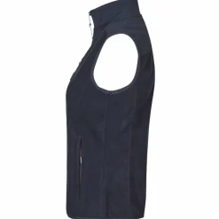 ID Bonded Dame Vest m. fleece - Navy