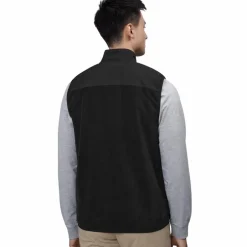 Best ID Bonded Herre Vest m. fleece - Sort