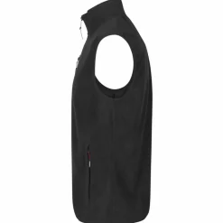 Best ID Bonded Herre Vest m. fleece - Sort