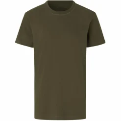 Discount ID Børne T-shirt i økologisk bomuld - Oliven