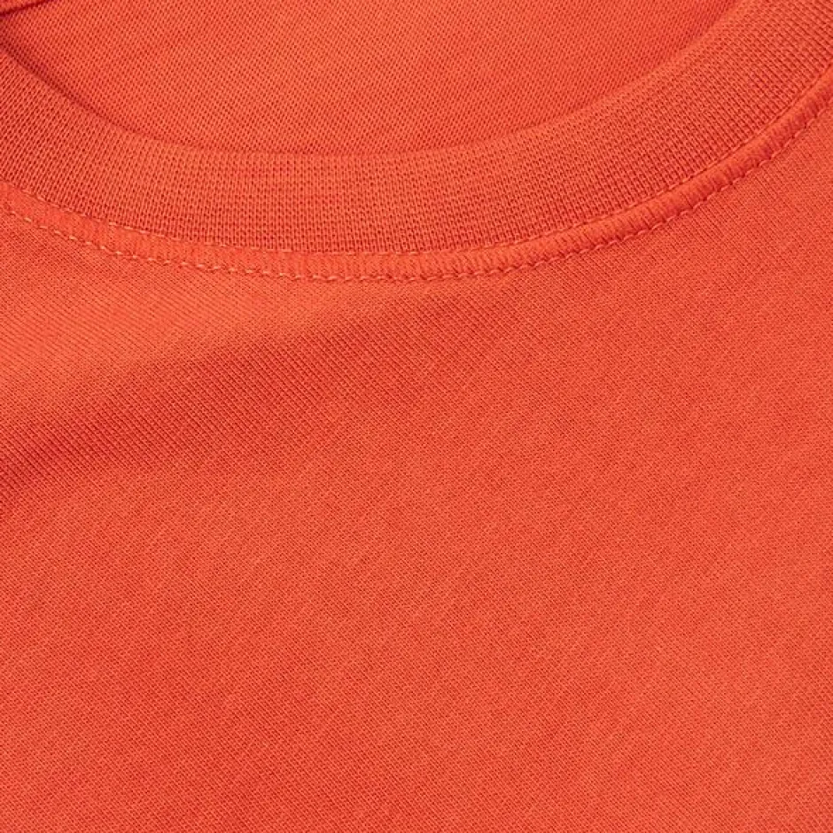 Clearance ID Børne T-shirt i økologisk bomuld - Koral