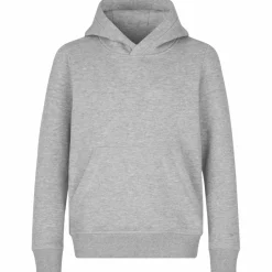 Sale ID Core Børne Hættetrøje - Grå Melange