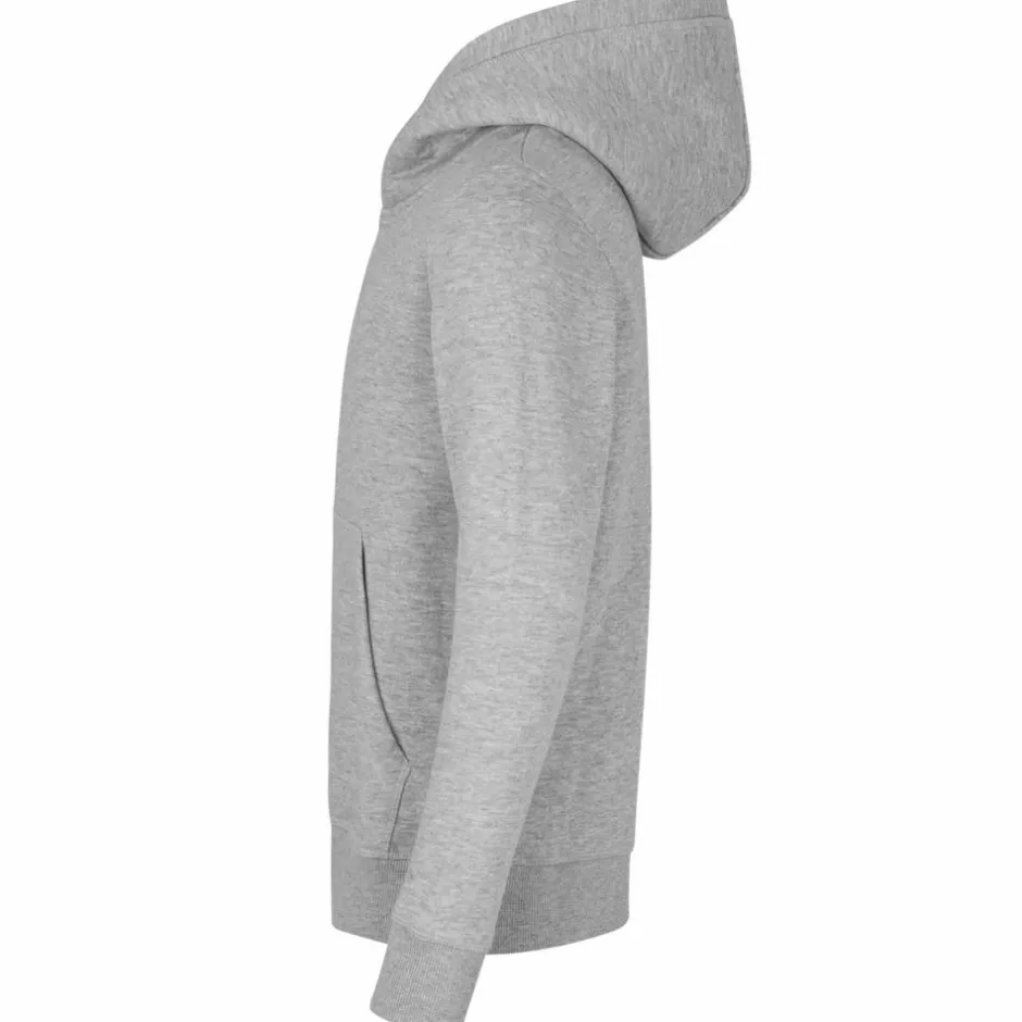 Sale ID Core Børne Hættetrøje - Grå Melange