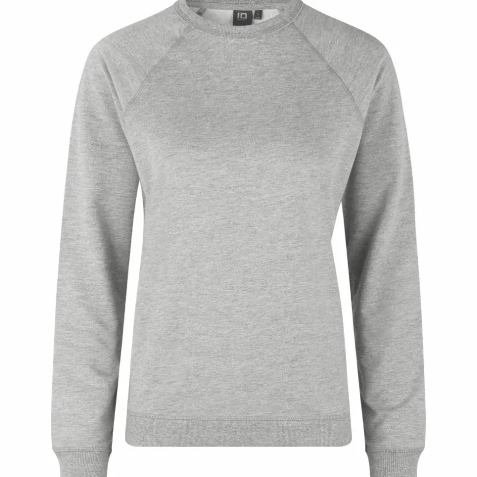 Hot ID Core Dame Sweatshirt - Grå Melange
