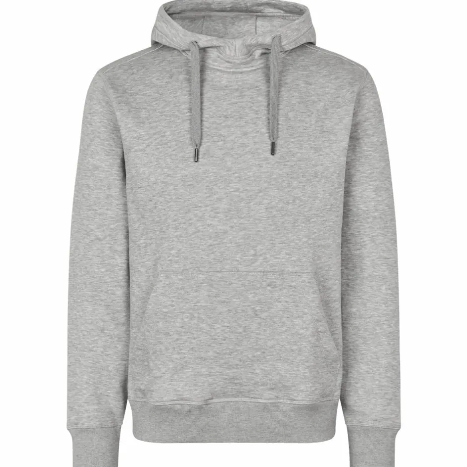 Clearance ID Core Herre Hættetrøje - Lys grå melange