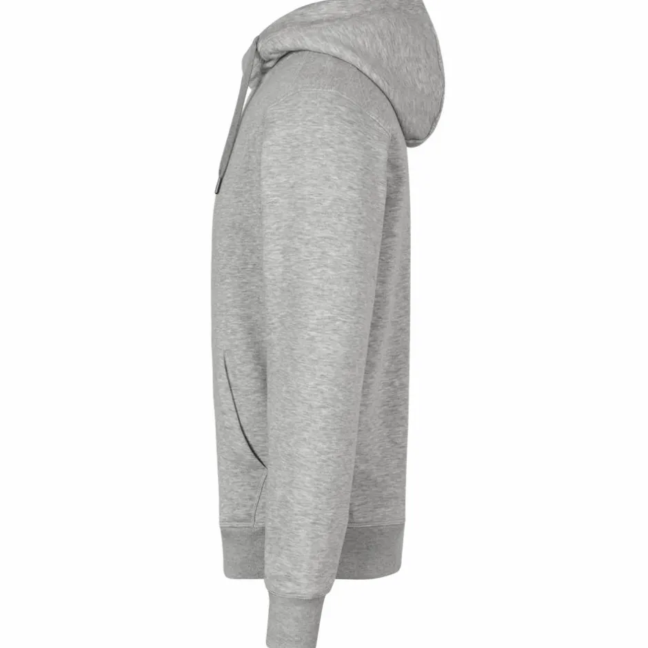 Clearance ID Core Herre Hættetrøje - Lys grå melange