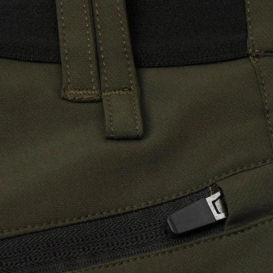 Best ID Core Herre Outdoorbukser m. stretch - Oliven