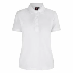 Discount ID Dame Polo - Hv Hvid