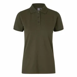 Discount ID Dame Polo - Oliven