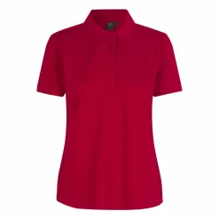 Hot ID Dame Polo - Rød