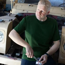 Hot ID Game Herre T-shirt - Flaskegrøn