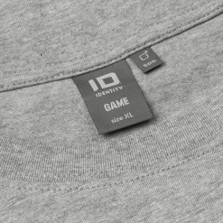 Best ID Game Herre T-shirt - Grå Melange